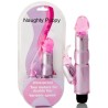 vibrateur avec stimulateur rose réglable