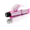 vibrateur avec stimulateur rose réglable