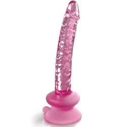 n. 86 gode en verre avec ventouse