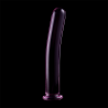 modèle 9 gode en verre borosilicate rose 15.5 cm -o- 2.5 cm