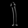 modèle 11 gode en verre borosilicate clair 16 cm -o- 3 cm