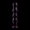 modèle 10 gode en verre borosilicate rose 16.5 cm -o- 3.5 cm