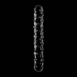 modèle 15 gode en verre borosilicate clair 18.5 cm -o- 3 cm