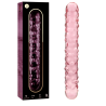 modèle 15 gode en verre borosilicate rose 18.5 cm -o- 3 cm