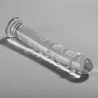modèle 16 gode en verre borosilicate clair 18.5 cm -o- 3 cm
