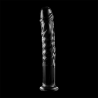 modèle 16 gode en verre borosilicate clair 18.5 cm -o- 3 cm
