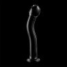 modèle 18 gode en verre borosilicate clair 18.5 cm -o- 3.5 cm