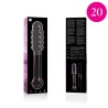 modèle 20 gode en verre borosilicate rose 20.5 cm -o- 3 cm