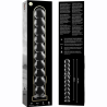 modèle 22 gode en verre borosilicate clair 21.5 cm -o- 2.5 cm