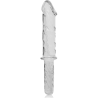 modèle 24 gode en verre borosilicate clair 28.5 cm -o- 5 cm