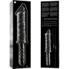 modèle 24 gode en verre borosilicate clair 28.5 cm -o- 5 cm