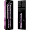 modèle 24 gode en verre borosilicate rose 28.5 cm -o- 5 cm