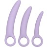 dr laura berman alena ensemble de 3 dilateurs en silicone