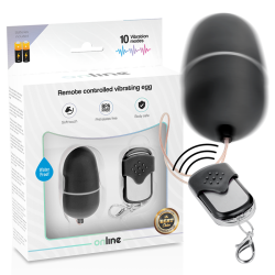 oeuf vibrant télécommande m noir