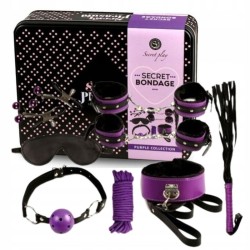 bdsm set 8pcs purble - noir.