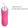 pizzas ondes romantiques avec vibration et électrochoc fuchsia