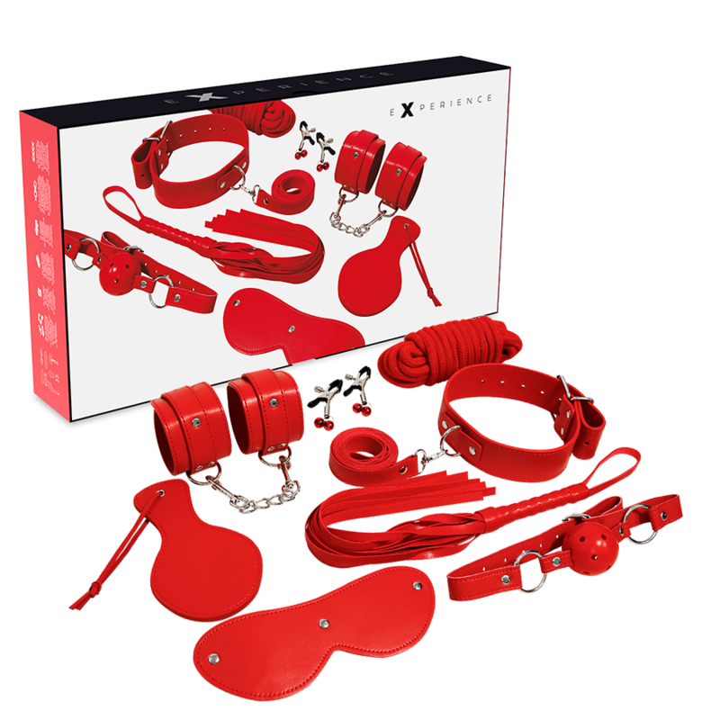kit fétiche bdsm série rouge kit fétiche bdsm série rouge