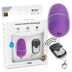 oeuf vibrant télécommande m lilas