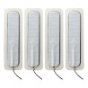 4 x tampons auto-adhésifs longs 1.5 cm x 7.5 cm