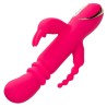 jack fantasy triple vibrateur chauffant lapin rose