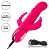 jack fantasy triple vibrateur chauffant lapin rose