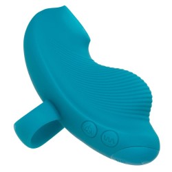 envy masseur à bille portable 7 vibrations bleu