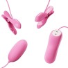 pince  épiler avec vibration et électrochoc rose