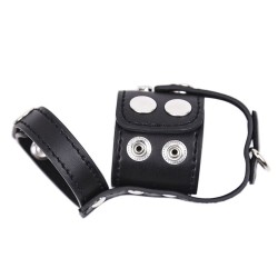 gaine de chasteté en cuir