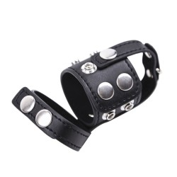 gaine de chasteté en cuir