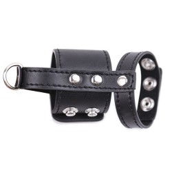 gaine de chasteté en cuir