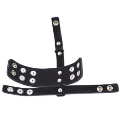 gaine de chasteté en cuir