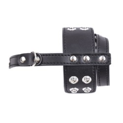 gaine de chasteté en cuir