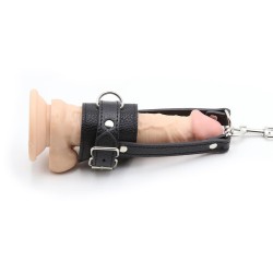 gaine de support pour pénis avec sangle