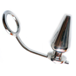 anneau en acier avec plug anal 45 x 50mm