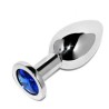 plug anal bleu diamant petit 5,71cm