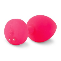 funtoys gplug vibrateur anal rechargeable petit rose néon 3cm