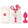 funtoys gplug vibrateur anal rechargeable petit rose néon 3cm