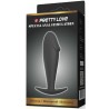 plug anal forme de pénis en silicone noir