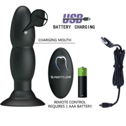 vibrateur plug et rotation par télécommande