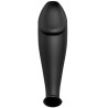 plug anal en silicone forme pénis et 12 modes de vibration noir