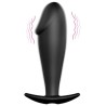 plug anal en silicone forme pénis et 12 modes de vibration noir