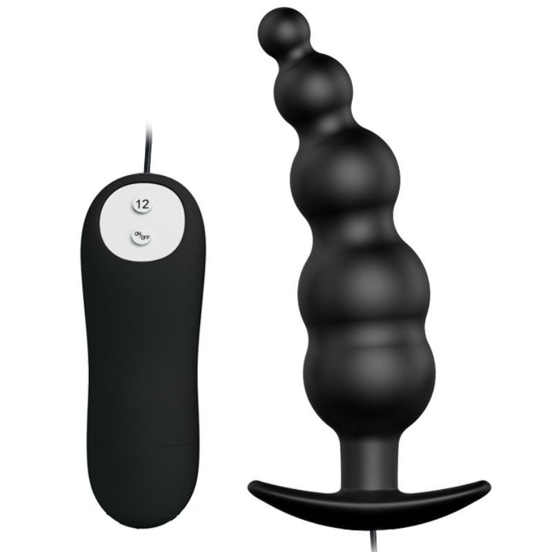 plug anal silicone extra stimulation et 12 modes de vibration noir plug anal silicone extra stimulation et 12 modes de vibration noir