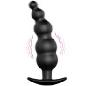 plug anal silicone extra stimulation et 12 modes de vibration noir