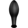plug anal forme dancre silicone 12 modes de vibration noir