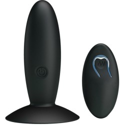 plug anal rechargeable avec vibration et contrôle