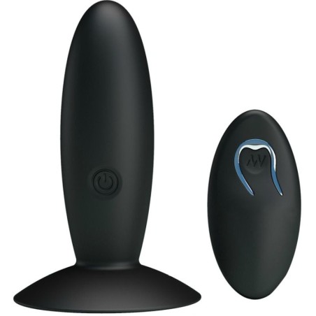 plug anal rechargeable avec vibration et contrôle