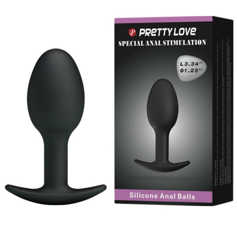 plug anal en silicone 6.5 cm noir plug anal en silicone 6.5 cm noir