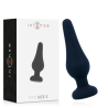 plug anal pipo s silicone noir 9,8 cm