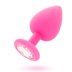 plug anal shelki s fuchsia
