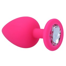 plug anal shelki l fuchsia